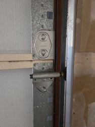 All stock hinges.