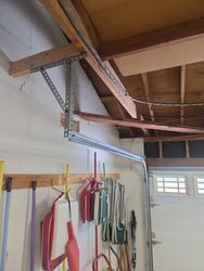 Danville garage door project photo 14