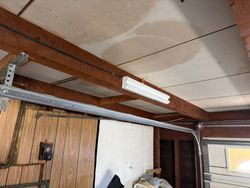Horizontal tracks installed 12 radius.