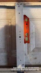 Center style or operator style repaired, ready for ORB bracket and new hinge