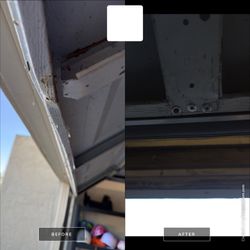 Livermore garage door project photo 2