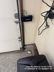 Pleasanton garage door project photo 3