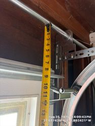 Pleasanton garage door project photo 9