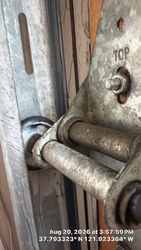 Danville garage door project photo 15