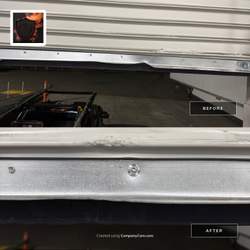 San Leandro garage door project photo 8
