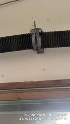 Danville garage door project photo 3
