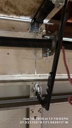 Fremont garage door project photo 10