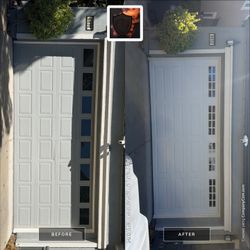 San Ramon garage door project photo