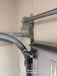New end plate and top roller and torsion tube. Should've got trauma