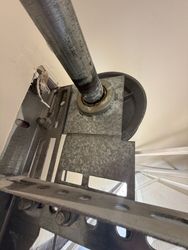 Notice the black ring of death on the endplate. Bearing signifies that the bearing has been freezing while operation is happening, which means the bearing should be replaced for optimal operation within RJO.