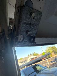 Bent bottom fixture bracket.