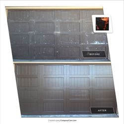 Pleasanton garage door project photo 5