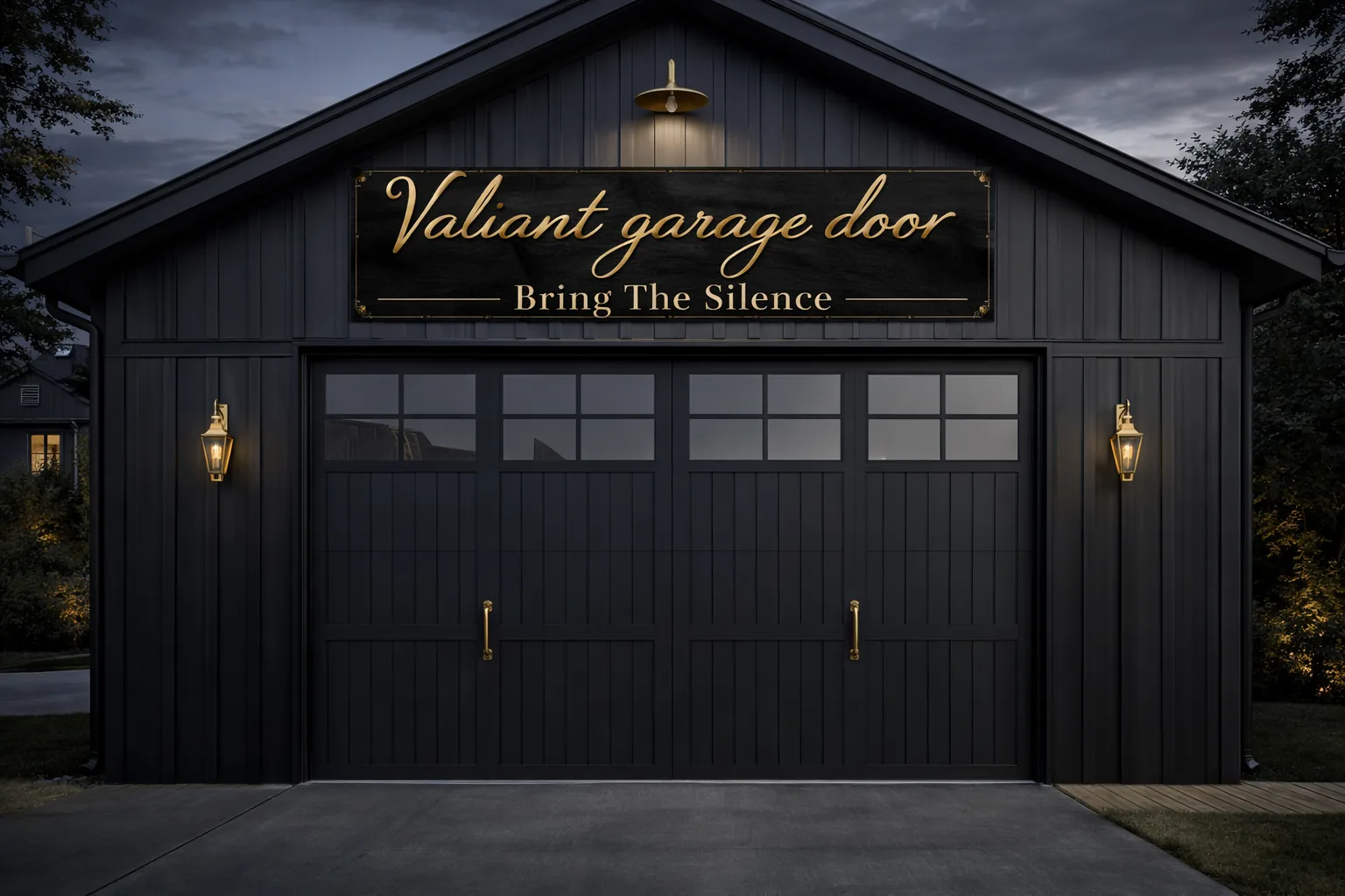 Valiant Garage Door complete repair, opener, maintenance, emergency, and commercial services