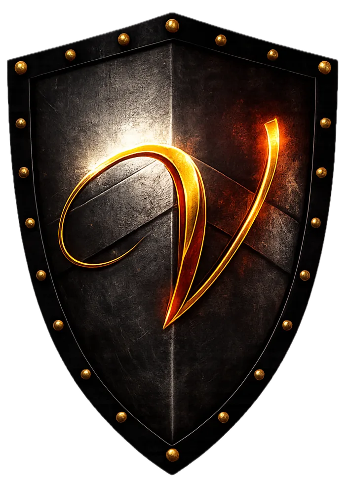 Valiant Garage Door shield logo