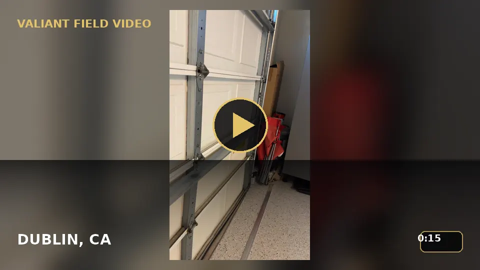 Garage Door Roller and Hinge Inspection in Dublin, CA video poster