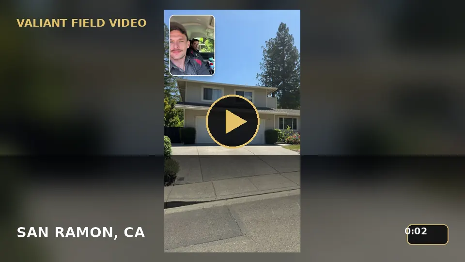 Installed Garage Door View in San Ramon, CA video poster