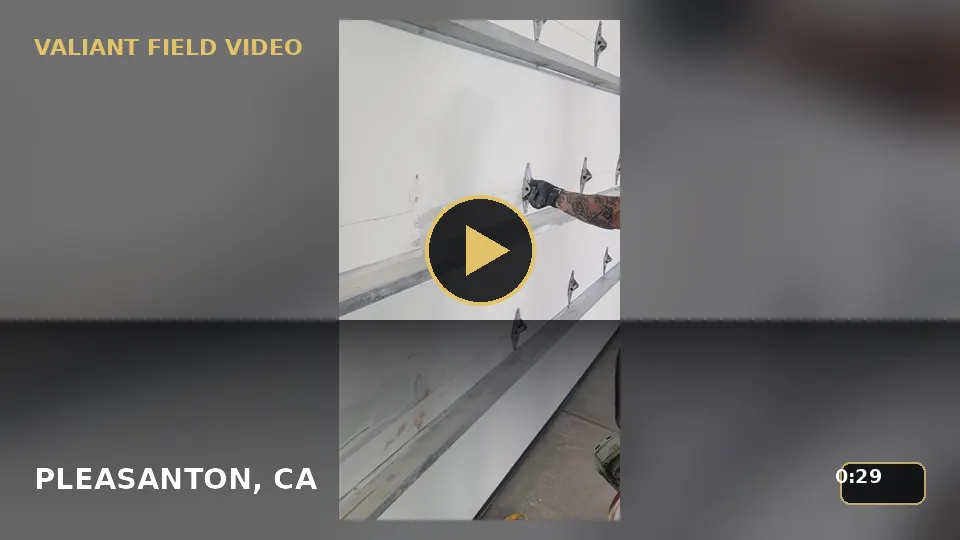 Garage Door Opener Service Visit in Pleasanton, CA video poster