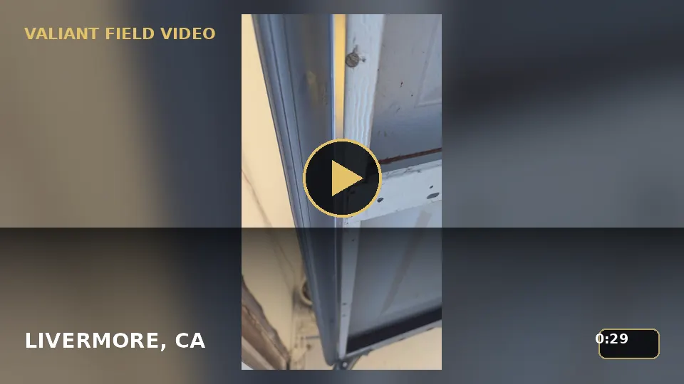 Garage Door Track Alignment Inspection in Livermore, CA video poster