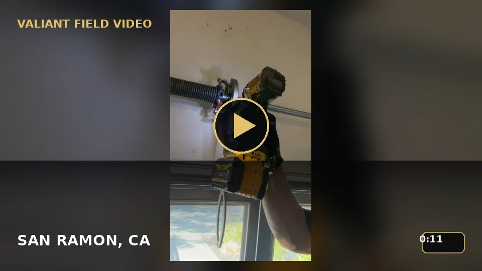 Garage Door Opener Motor Inspection in San Ramon, CA video poster