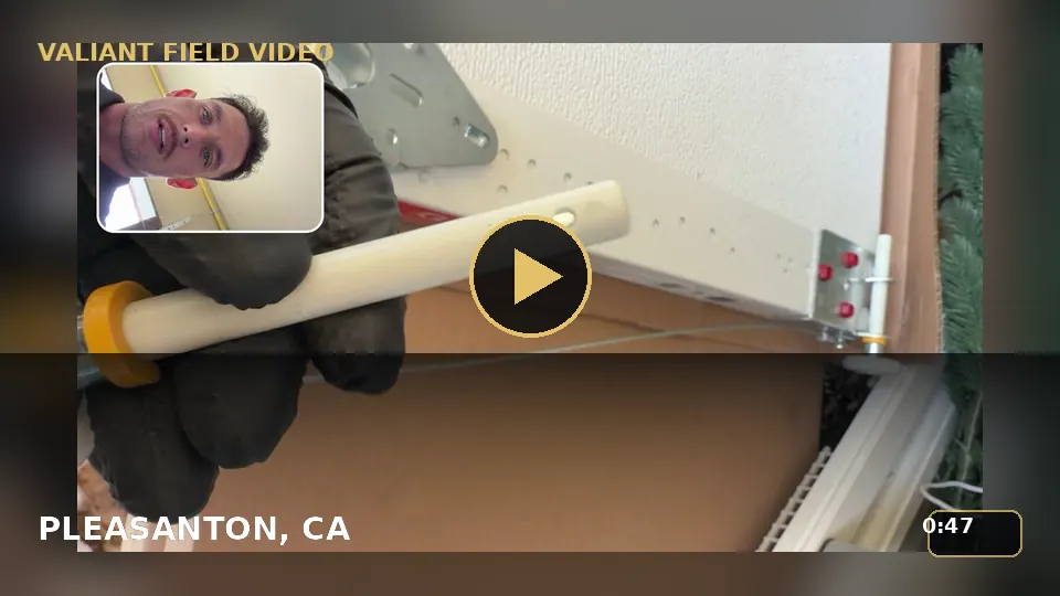 Garage Door Panel Inspection in Pleasanton, CA video poster
