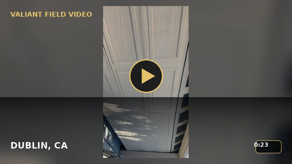 Garage Door Exterior Inspection in Dublin, CA video poster