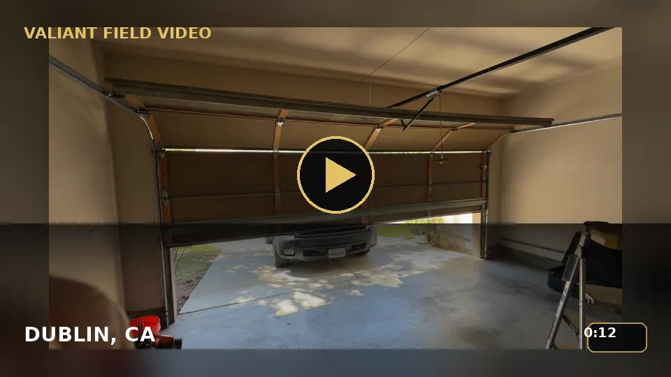 Garage Door Operation Test in Dublin, CA video poster