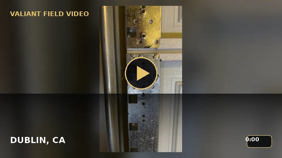 Vertical Track Inspection in Dublin, CA video poster