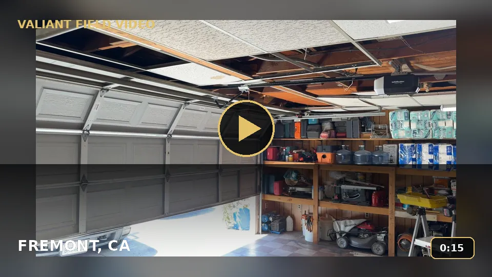 Two-Car Garage Door Operation Check in Fremont, CA video poster