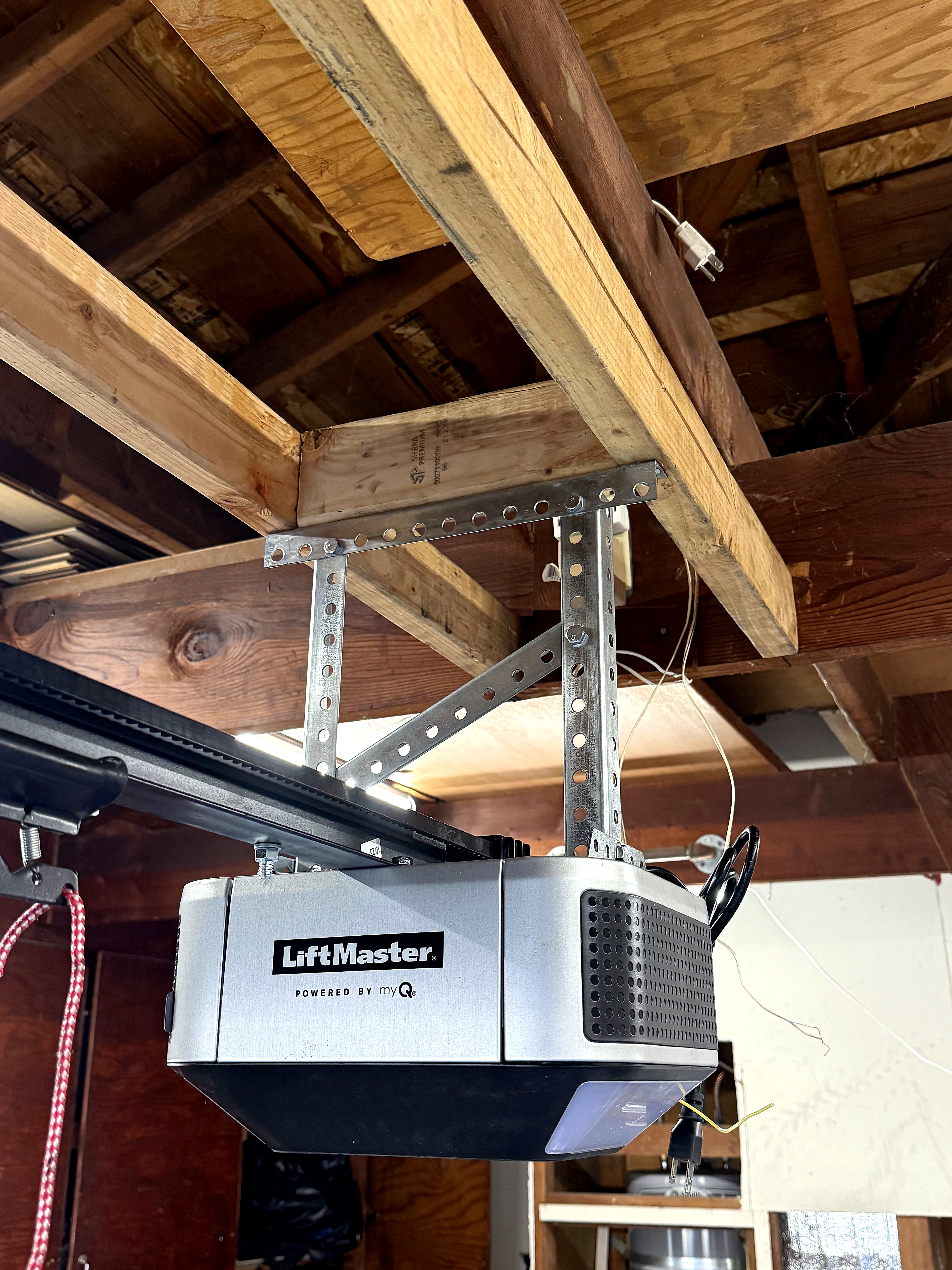 off-track garage door repair in Orinda, CA — Valiant Garage Door project photo