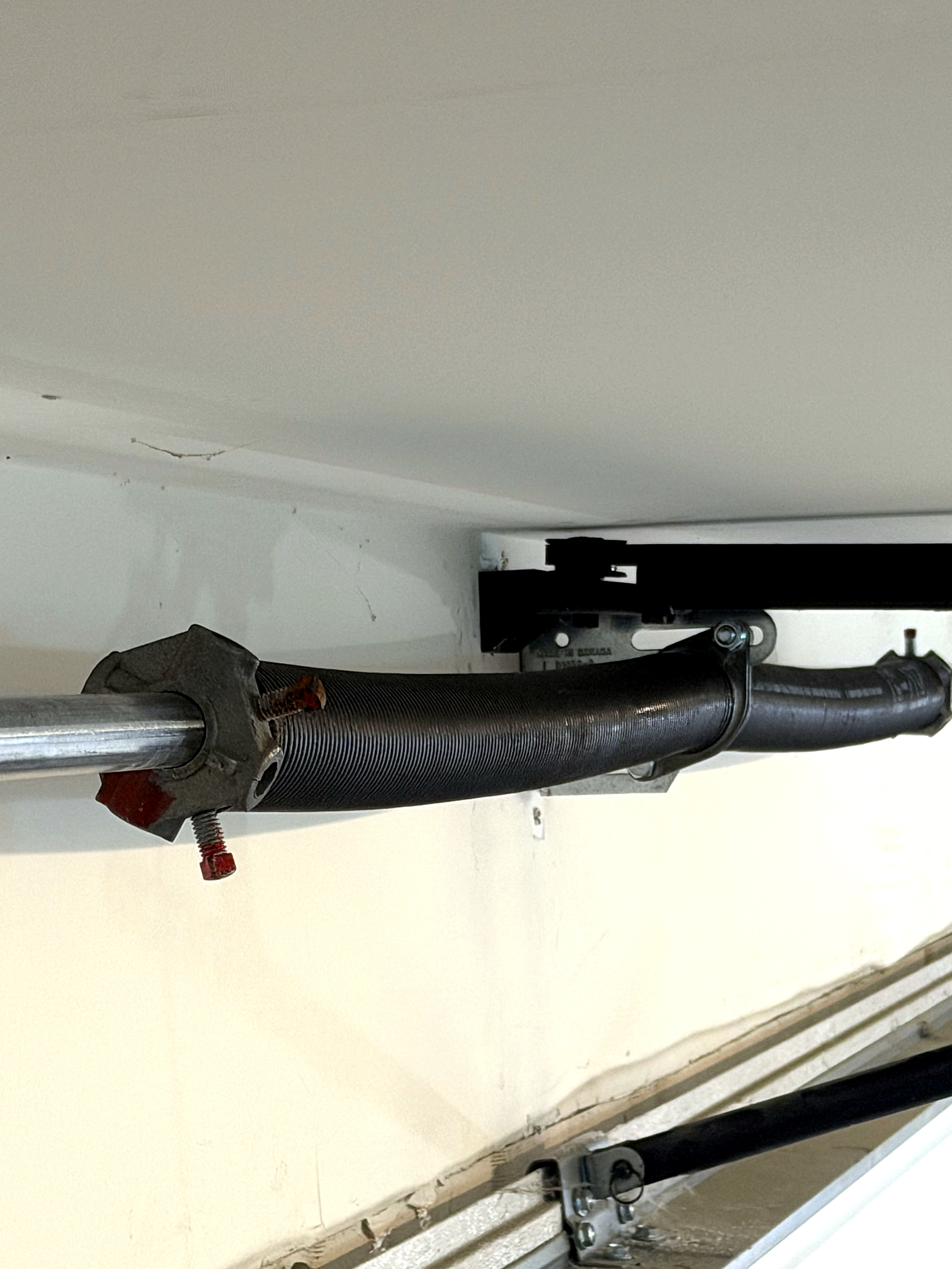 off-track garage door repair in Orinda, CA — Valiant Garage Door project photo