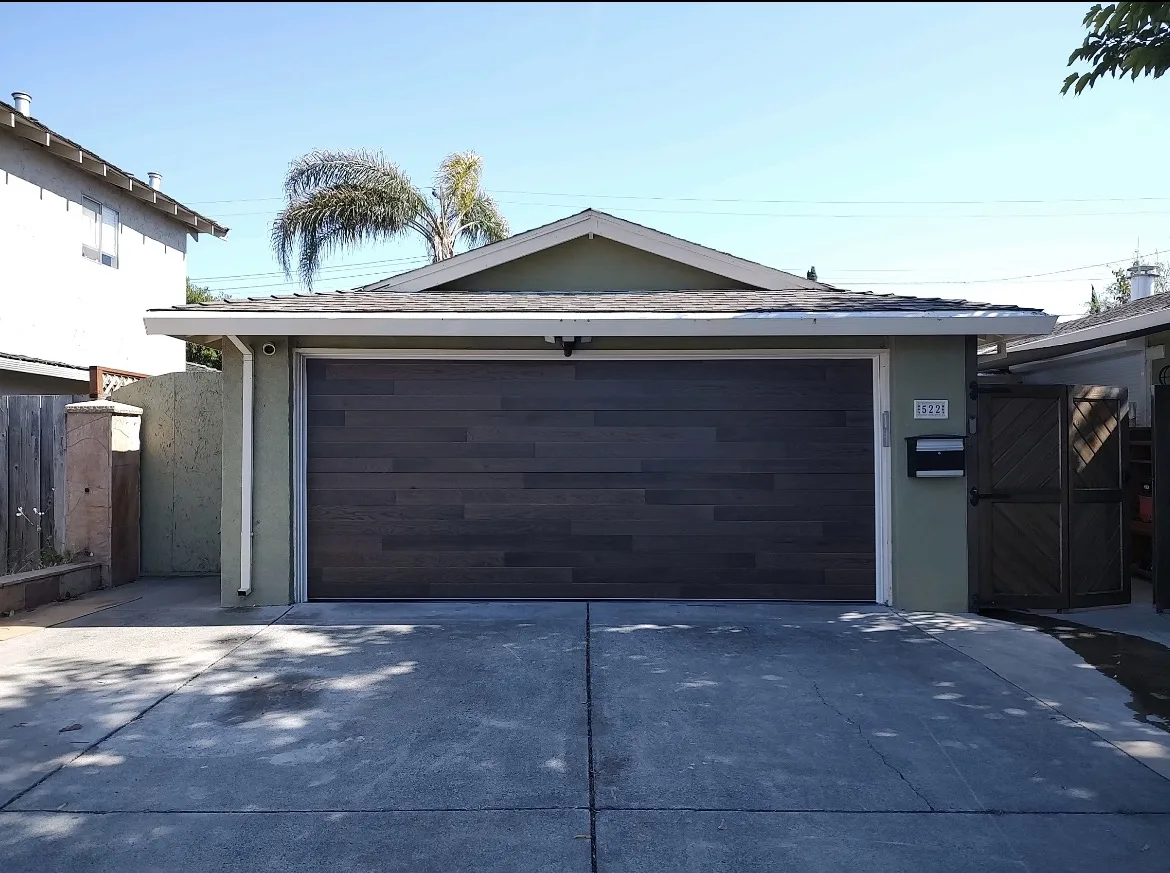 Finished garage door project photo 3