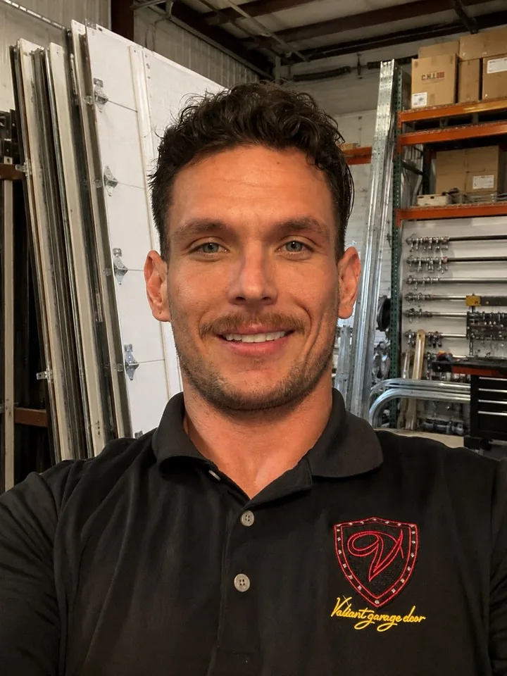 Valentino, founder and lead technician of Valiant Garage Door