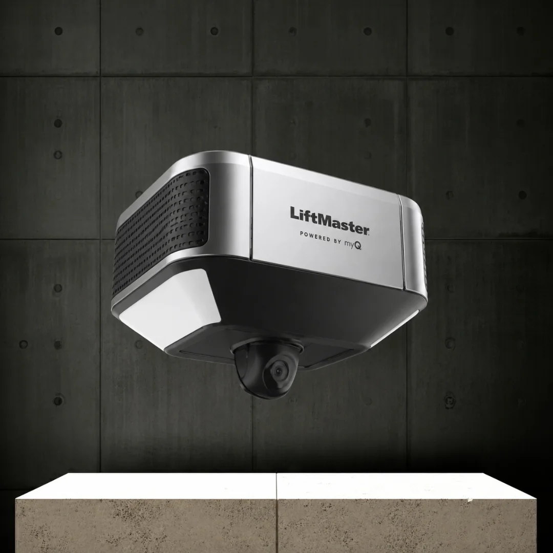 LiftMaster 4690L-7 heavy-duty chain-drive garage door opener with integrated camera